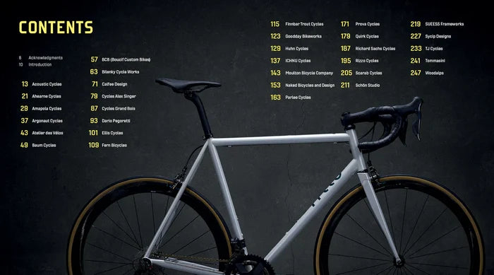 Handcrafted Bicycles: Builders, Frame Design, and Inspiration by Christine Elliott & David Jablonka
