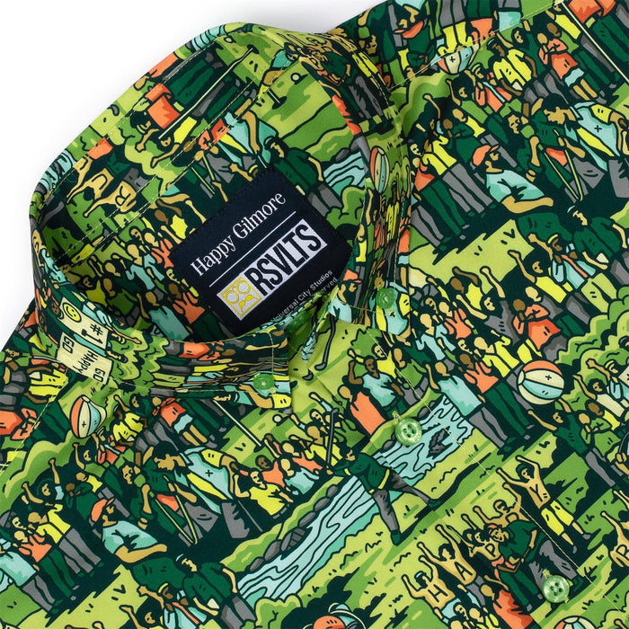 RSVLTS Happy Gilmore Short Sleeve Shirt Happy Gilmore "Happy's Hooligans" – KUNUFLEX Short Sleeve Shirt Happy Gilmore "Happy's Hooligans" – KUNUFLEX Short Sleeve Shirt