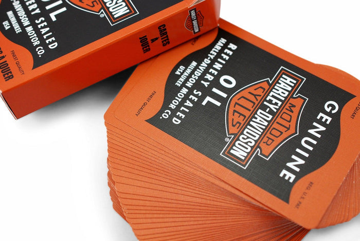 Harley Davidson® Oil Playing Cards by US Playing Card Co.
