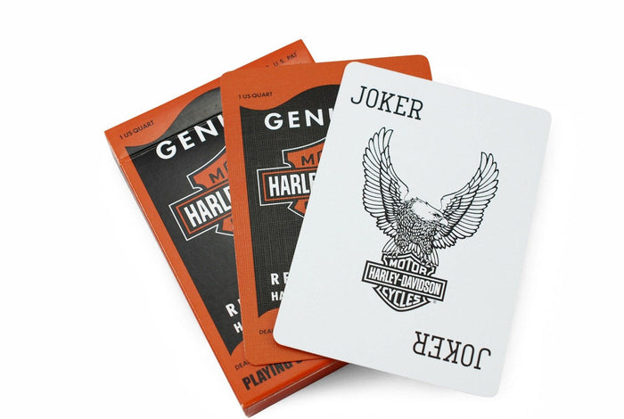 Harley Davidson® Oil Playing Cards by US Playing Card Co.