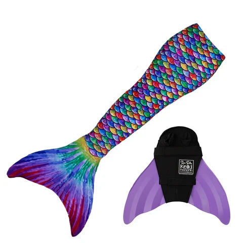 Hawaiian Rainbow Mermaid Tail J4/6 Junior Small