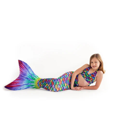 Hawaiian Rainbow Mermaid Tail J4/6 Junior Small