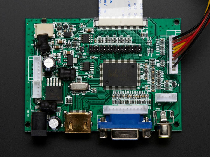 HDMI 4 Pi 5" Display not Touchscreen 800x480 - HDMI/VGA/NTSC/PAL [Discontinued] by The Pi Hut - The Pi Hut