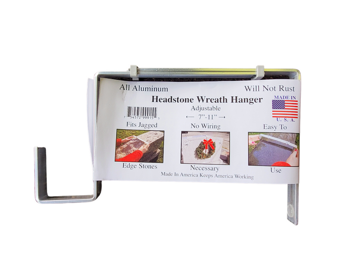 Headstone Wreath Holder Hanger-Roventeur-Atlas Preservation