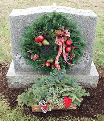 Headstone Wreath Holder Hanger-Roventeur-Atlas Preservation