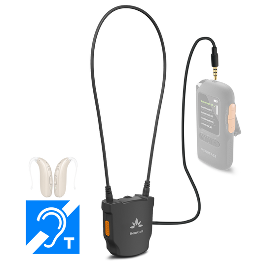 HearCoil Passive Neckloop for Telecoil Hearing Aids & Audio Receivers