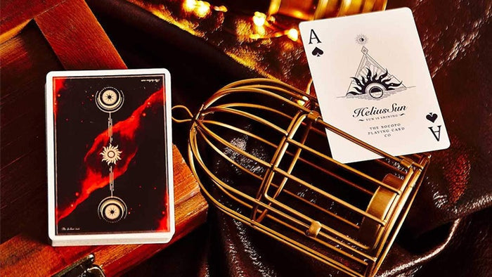 Helius Sun Classic Edition Playing Cards by Bocopo Playing Card Co.