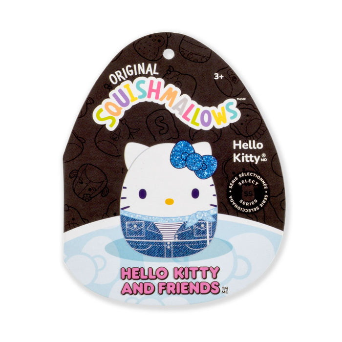 Hello Kitty 12" Squishmallows Plush (Denim) Plush Jazwares