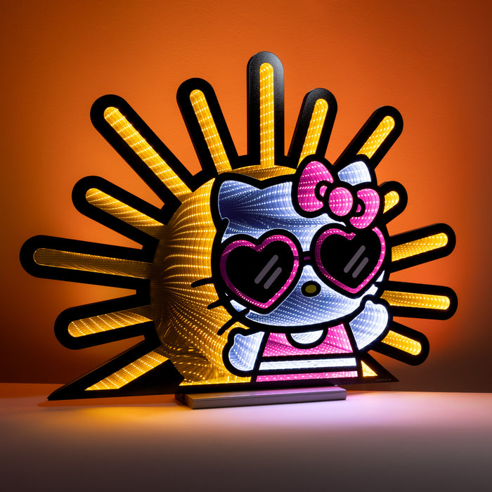Hello Kitty 24.5" Sunshine Ekkolight Infinity Light Home Goods Melrose