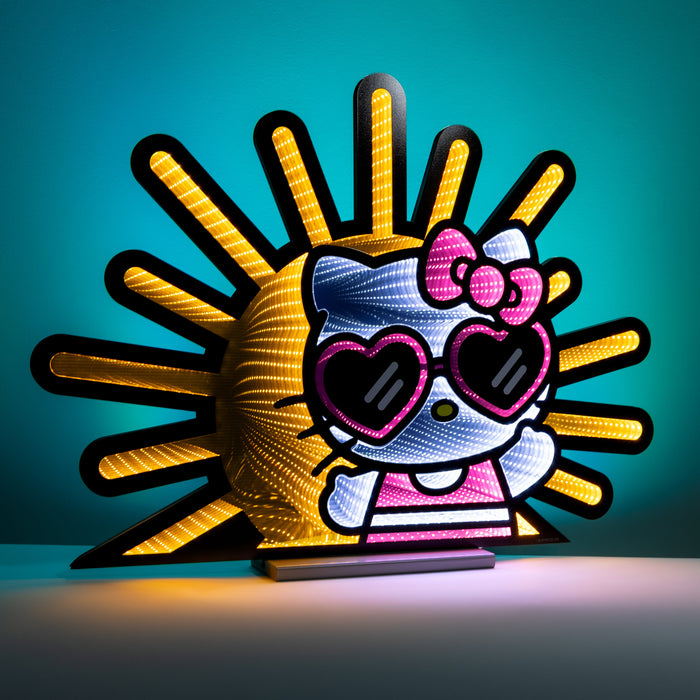 Hello Kitty 24.5" Sunshine Ekkolight Infinity Light Home Goods Melrose