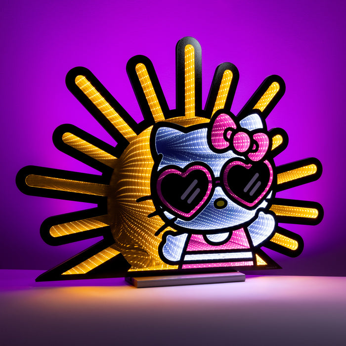 Hello Kitty 24.5" Sunshine Ekkolight Infinity Light Home Goods Melrose