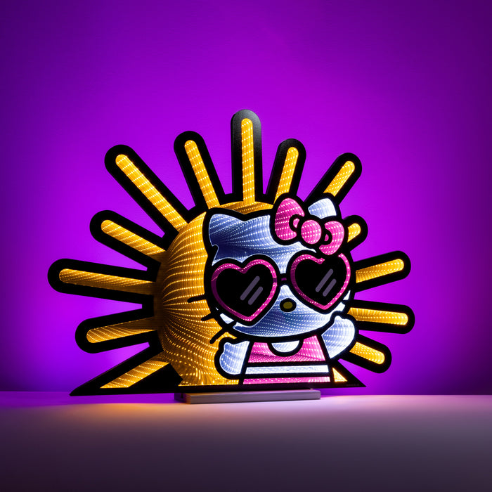 Hello Kitty 24.5" Sunshine Ekkolight Infinity Light Home Goods Melrose