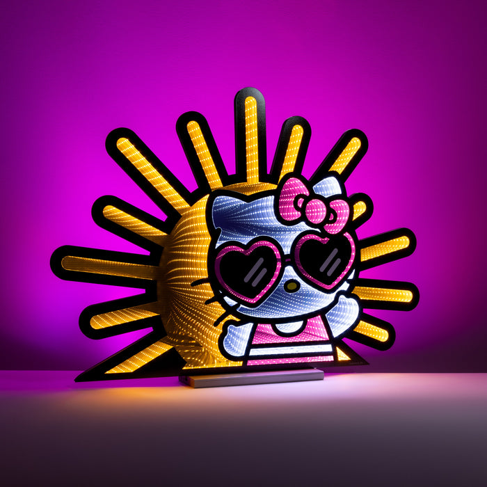 Hello Kitty 24.5" Sunshine Ekkolight Infinity Light Home Goods Melrose