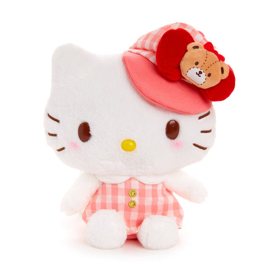 Hello Kitty 8" Plush (Gingham Cap Series) Plush NAKAJIMA CORPORATION