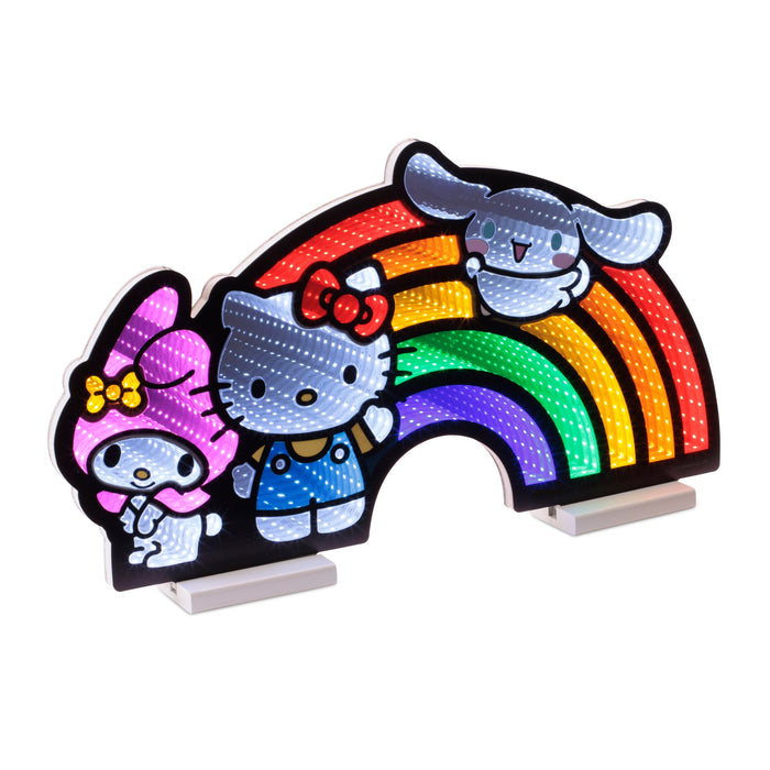 Hello Kitty and Friends 24" Rainbow Ekkolight Infinity Light Home Goods Melrose Default Title