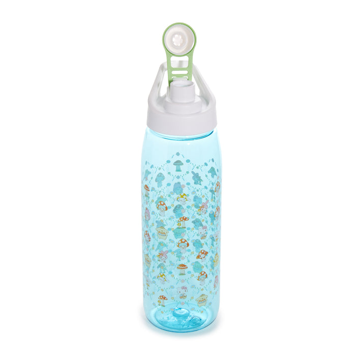 Hello Kitty and Friends Mushrooms Water Bottle Home Goods Silver Buffalo LLC