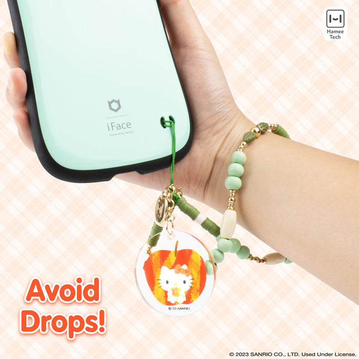 Hello Kitty Apple Beaded Charm Mobile Phone Wrist Strap Accessory Hamee.com - Hamee US