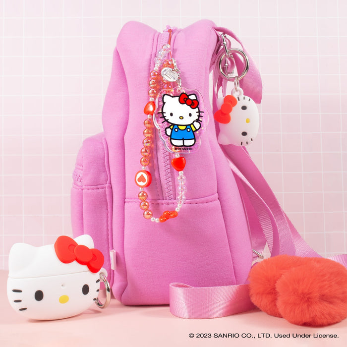 Hello Kitty Beaded Charm Mobile Phone Wrist Strap Accessory HAMEE