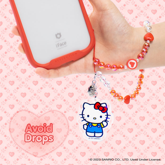 Hello Kitty Beaded Charm Mobile Phone Wrist Strap Accessory HAMEE