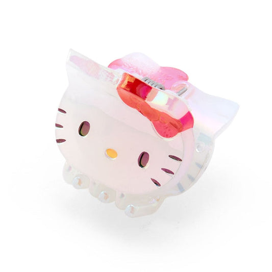 Hello Kitty Iridescent Mini Hair Clips (Set of 4) Accessory Japan Original