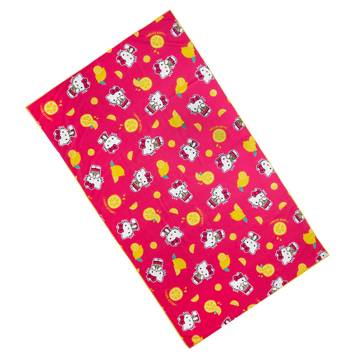 Hello Kitty Pink Lemonade Beach Towel Home Goods NAKAJIMA CORPORATION