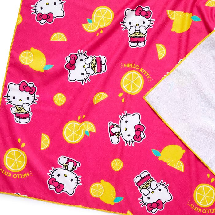 Hello Kitty Pink Lemonade Beach Towel Home Goods NAKAJIMA CORPORATION