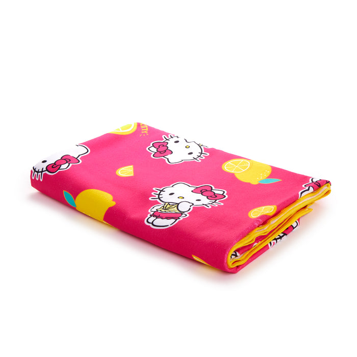 Hello Kitty Pink Lemonade Beach Towel Home Goods NAKAJIMA CORPORATION