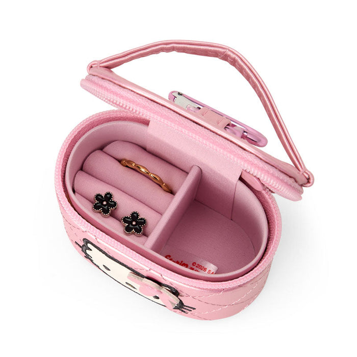 Hello Kitty Pink Mini Accessory Case (Mini Quilt Series) Accessory Japan Original