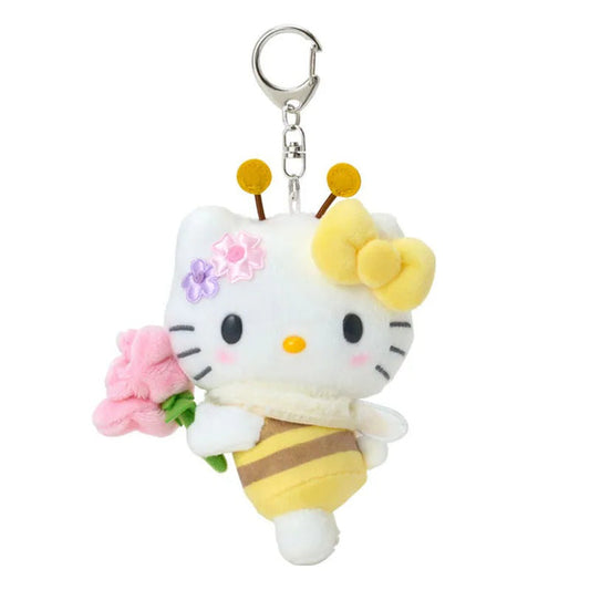 Hello Kitty Plush Mascot Keychain (Sweet As Can Bee Series) Accessory Japan Original