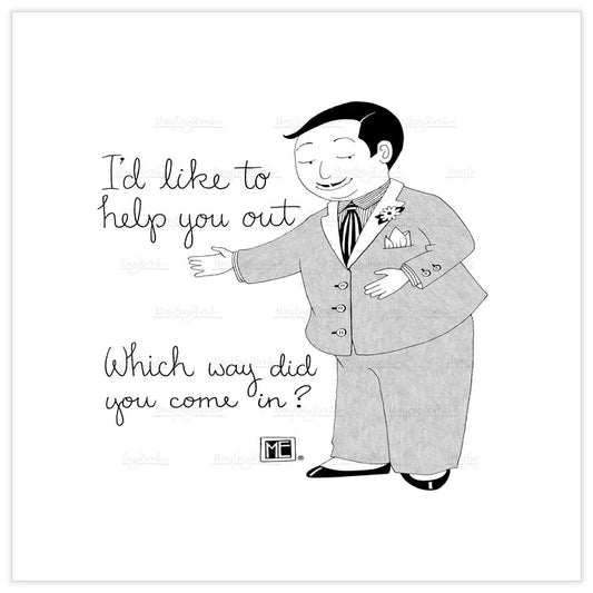 Help You Out Fine Art Print
