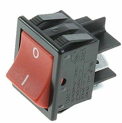 Henry Red  On / Off Switch Basil | Edward | James On Off Rocker Numatic Switch