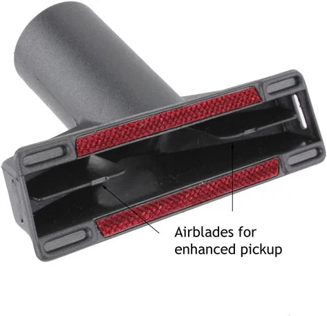 Henry Vacuum Cleaner Floor Nozzle and Tool Accessory Kit with Standard Metal Extension Rod Tubes, 32 mm, Plastic, Black