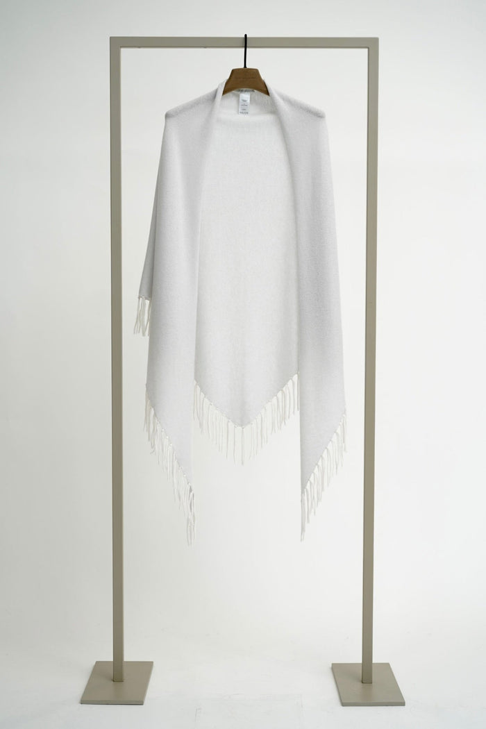 Herzen's Angelegenheit 25251 - 5000 Starlight Superwhite Cashmere/Wool Shawl - Dotique - Herzen's Angelegenheit