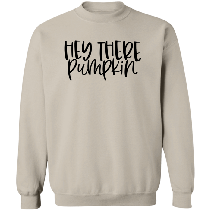 Hey There Pumpkin crewneck sweatshirt in Sand