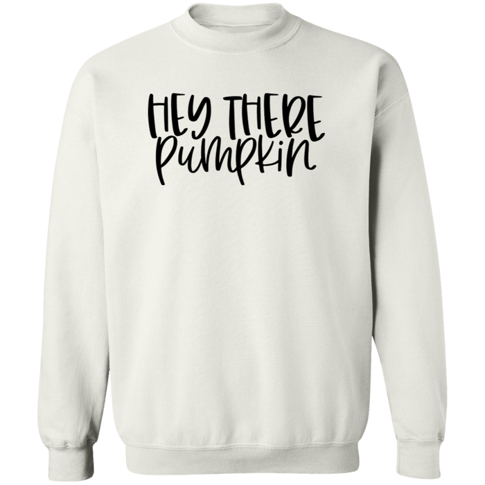 Hey There Pumpkin crewneck sweatshirt in White