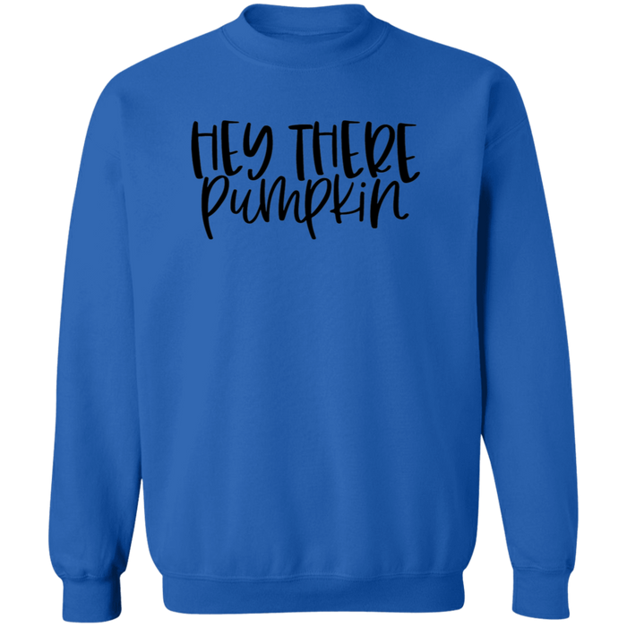 Hey There Pumpkin crewneck sweatshirt in Royal