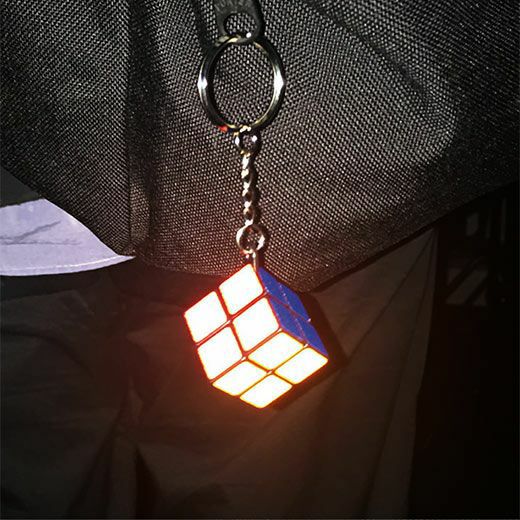 HIGHTIDE - Reflector Magic Cube Key Chain