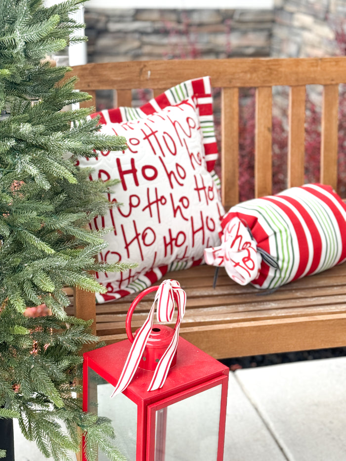 Ho Ho Ho Porch Pillow Set (Downloadable Pattern)