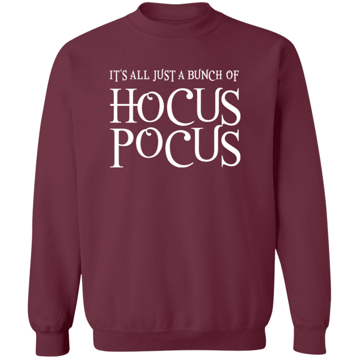Hocus Pocus crewneck sweatshirt in Maroon