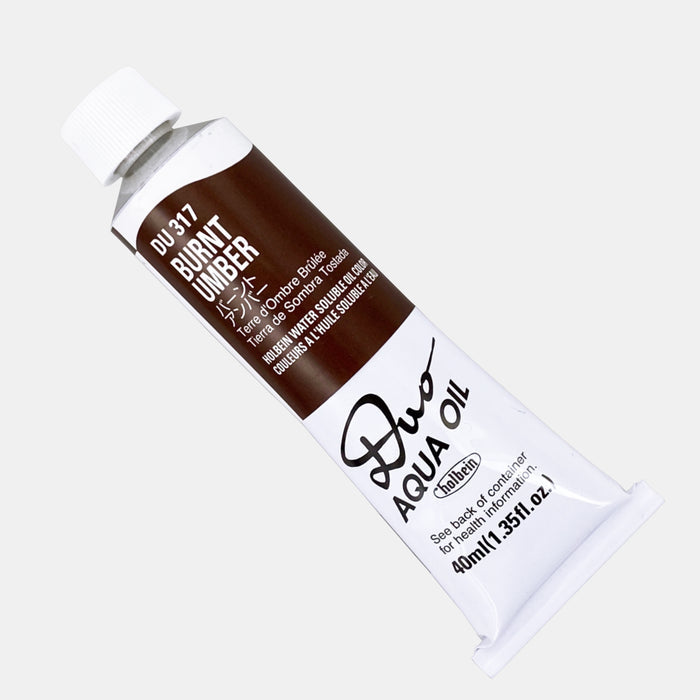 Holbein Duo Aqua Water Soluble Oil Color - 40 ml Tube - by Holbein - K. A. Artist Shop
