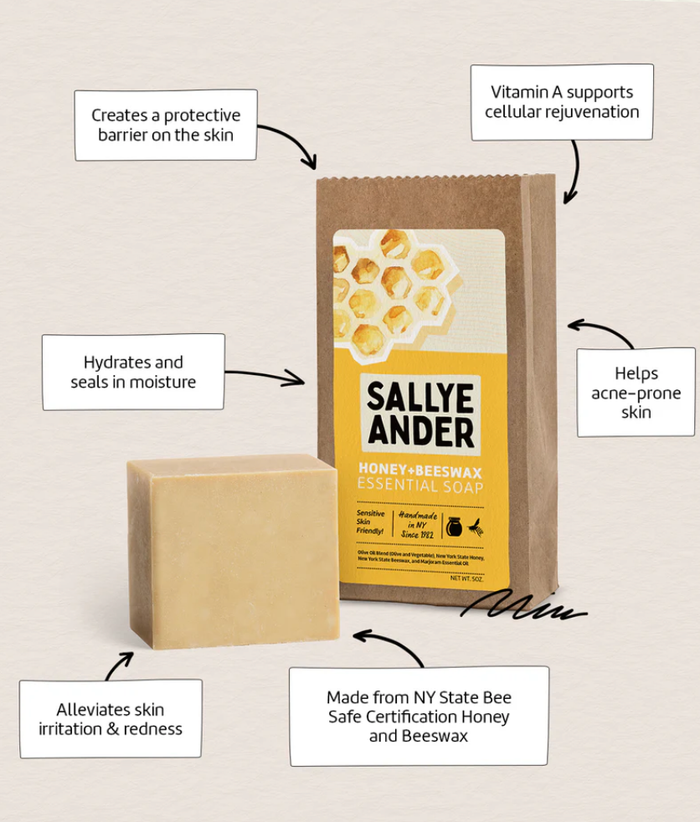 Honey + Beeswax Soap