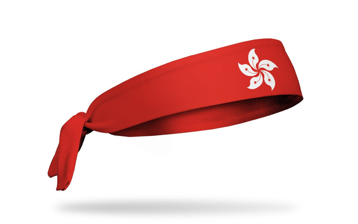 Hong Kong Flag Tie Headband - View 2