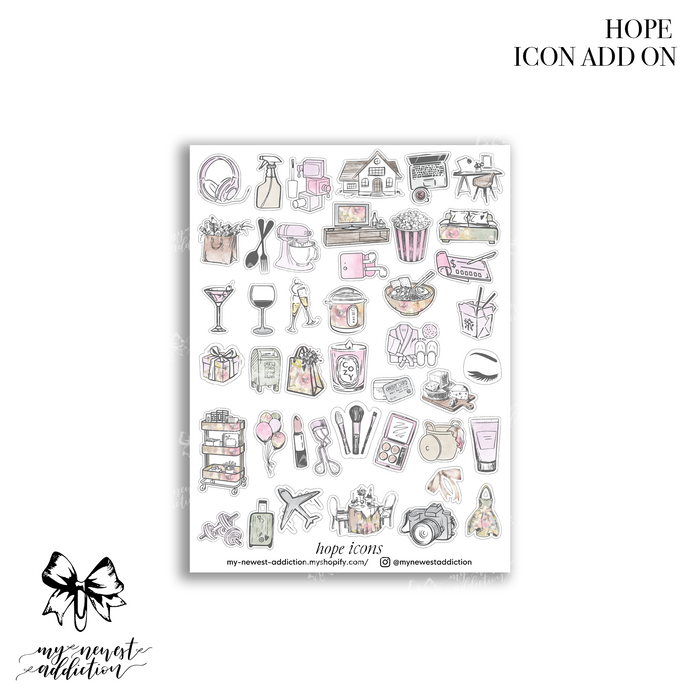 Icon Sampler - Premium Matte // NOT FOILED