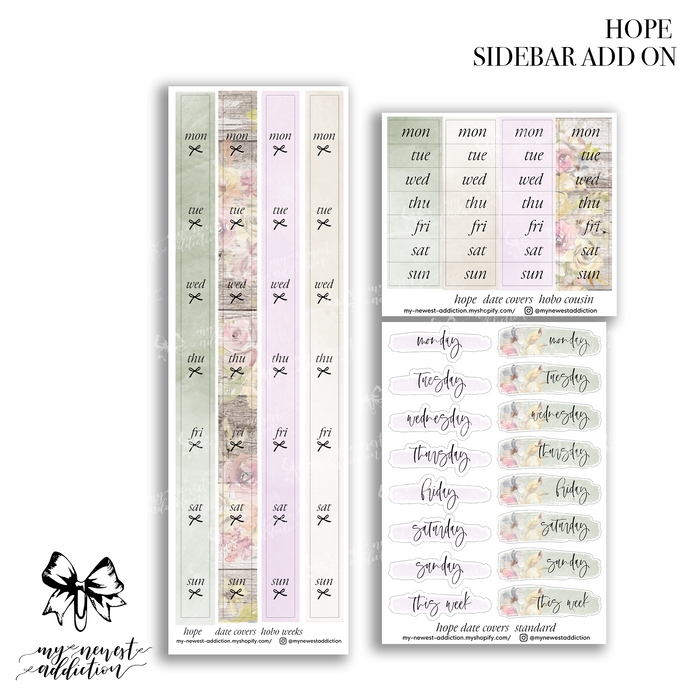 Date Covers - Standard