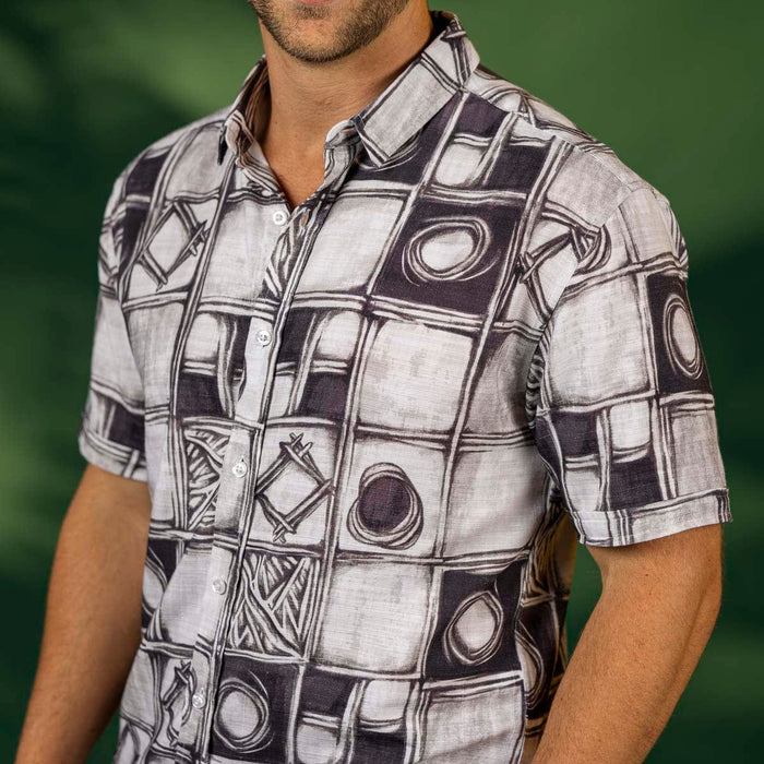 RSVLTS RSVLTS Bamboo Short Sleeve Shirt How Ya Doin' – Bamboo Short Sleeve Shirt How Ya Doin' – Bamboo Short Sleeve Shirt