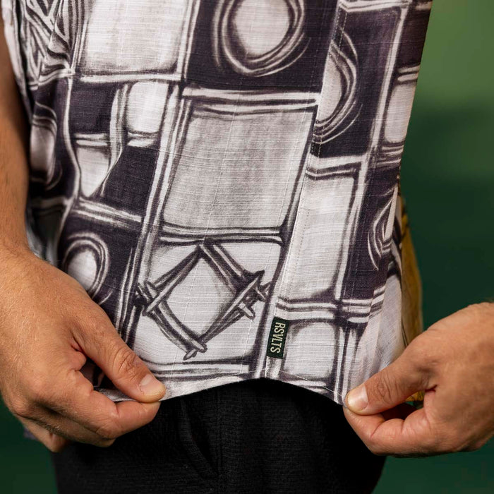 RSVLTS RSVLTS Bamboo Short Sleeve Shirt How Ya Doin' – Bamboo Short Sleeve Shirt How Ya Doin' – Bamboo Short Sleeve Shirt