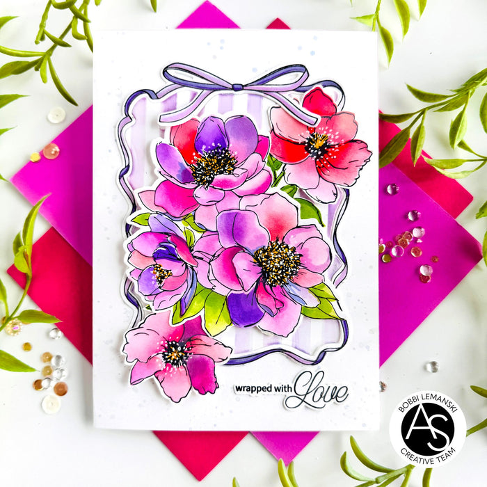 Hugs in Bloom Press Plate & Die Set