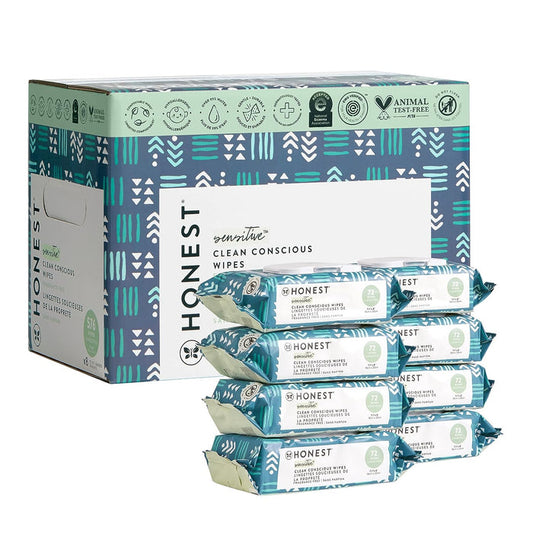 Hypoallergenic Honest Wipes, 576 Count - Eco Trade Company