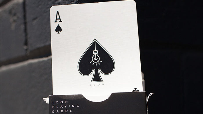 Icon BLK Playing Cards by Pure Imagination Projects