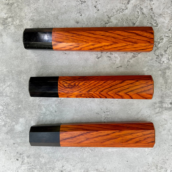 Custom Japanese Knife handle (wa handle)  for 165-240mm  -  Mexican cocobolo